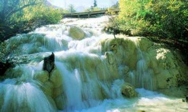 河南中青旅,郑州中青旅,四 川黄 龙莲台飞瀑