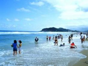 韩国故沙浦松林海水浴场