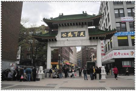 美国波士顿唐人街