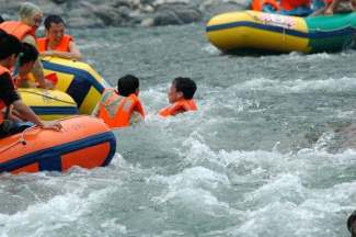 鹳河漂流、老界岭二日游